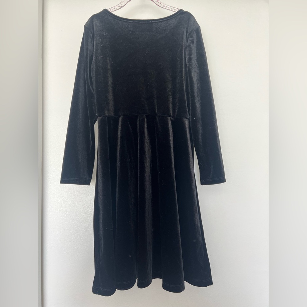 Old Navy Fit & Flare Velvet Dress for Girls SIZE M(8)‎ - Picture 7 of 16